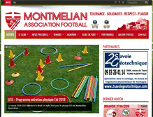 Tablet Screenshot of montmelianfoot.com